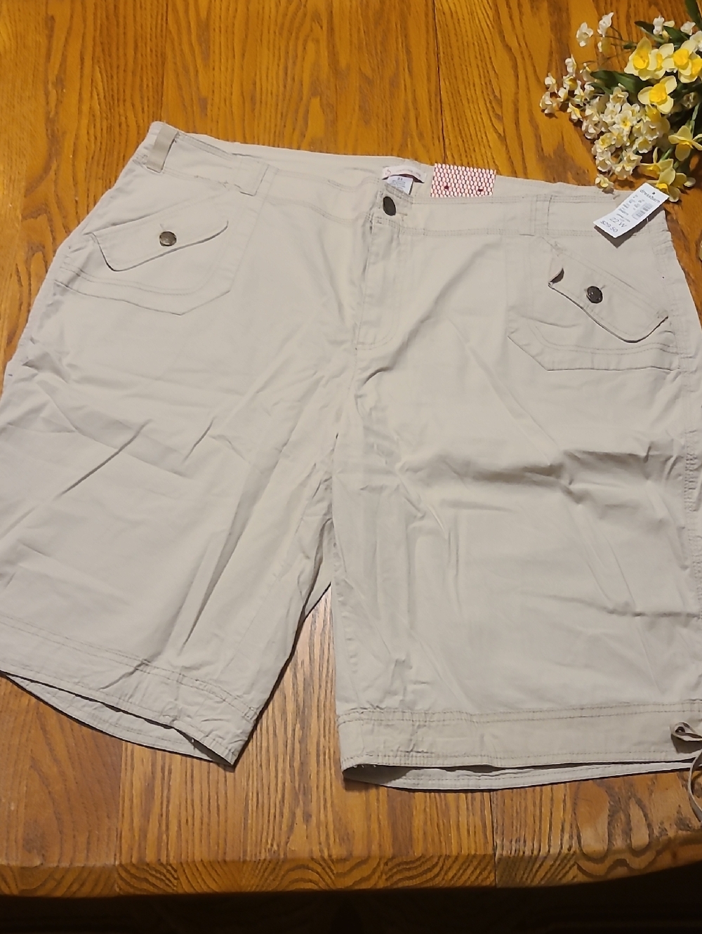 Dress Barn NWT Beige Skimmer Shorts - 22W